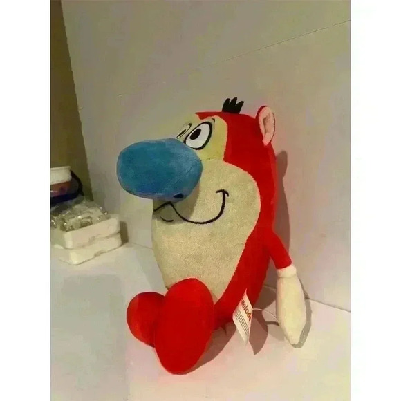 Nickelodeon Stimpy Plush Toy Red Cat 14-24" The Ren & Stimpy Show - Picture 3 of 7